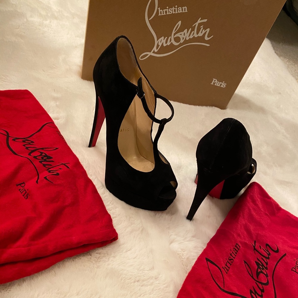 CHRISTIAN LOUBOUTIN platform pumps